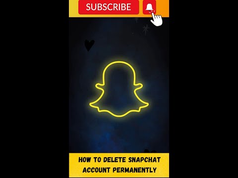 How to delete Snapchat account | step by step process #shortsfeed #shorts