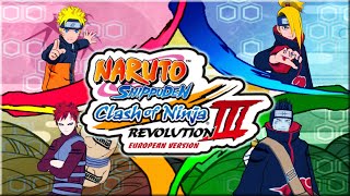 Naruto Clash of Ninja Revolution 3 Netplay 339 - 4 Player Teams!