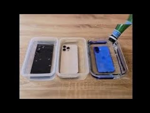 samsung s24 vs iphone 16max pro water testing #iphone4 #apple #samsung @MRINDIANHACKER@tech5gg