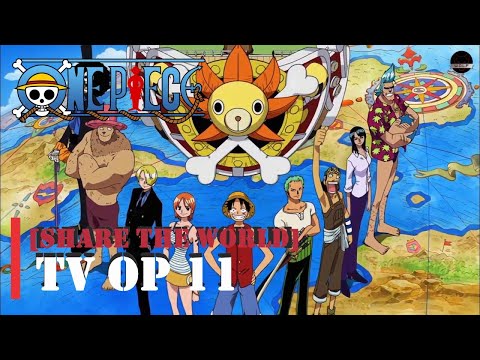 WOLFAnimeMusicPlus | ВАН ПИС - Opening 11 [Share the World] TVXQ (ТВ-Версия)