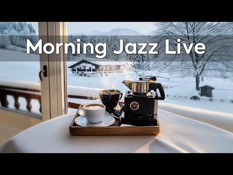 Morning Jazz Live ~ Relaxing Jazz in Winter Days for a Peaceful Cozy Christmas 🪔🧣