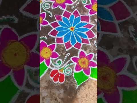 Today kolam #shortsviral #trending #kolamdesigns #vdj #vlogs #subcribemychannel