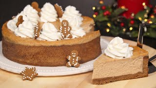 Gingerbread Cheesecake for Christmas Dessert | How Tasty Channel