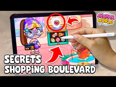 😱👉SECRETS SHOPPING BOULEVARD IN PAZU AVATAR WORLD, NEW UPDATE