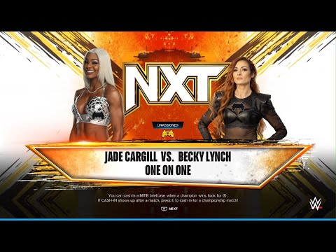 WWE 2K24 - AWA Wrestling: Jade Cargill vs Becky lynch