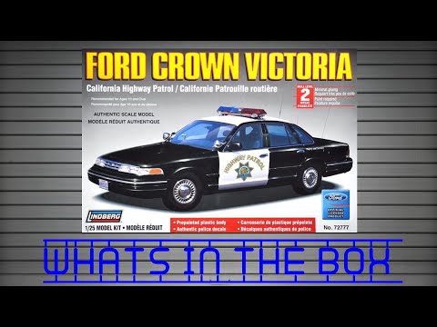 Whats In The Box | Lindberg CHP Crown Victoria