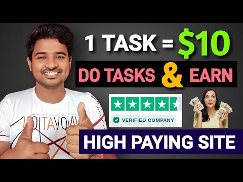 New Earning Website Today | Complete Task and Earn Money Today | Earn Money Online $10 a Day