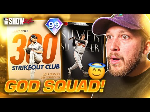 My 99 GOD SQUAD is Absolutely INSANE.. MLB The Show 24