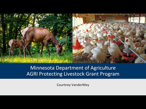 AGRI Protecting Livestock Grant Program Informational Webinar