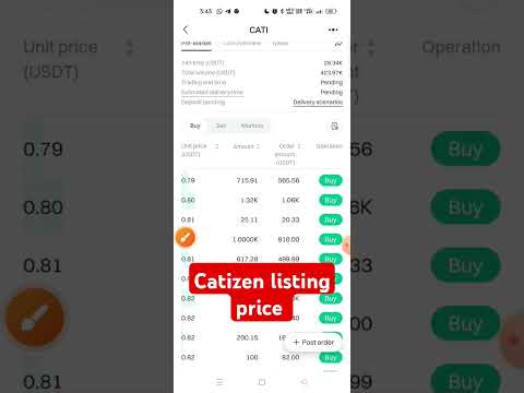 catizen listing price l #catizen #shorts #shortvideos #viralshort