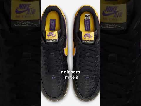 L’une des paires les plus rares de l’année ! Nike Air Force 1 Kobe