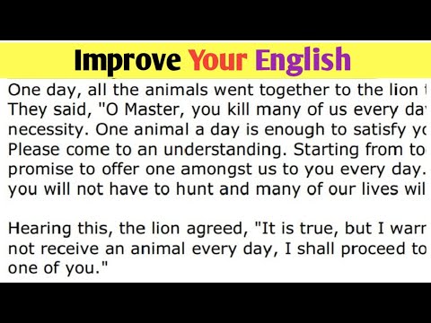 English Reading Practice || Learn English Though Story //इंग्लिश पढ़ना सीखें