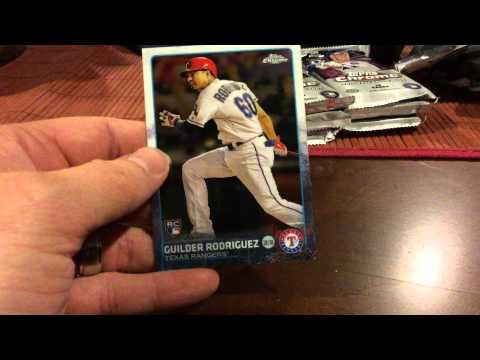 2015 Topps Chrome Baseball Jumbo Break