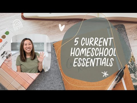 CURRENT TOP 5 HOMESCHOOL ESSENTIALS | HOMESCHOOLING ELEMENTARY, MIDDLE, AND HIGH SCHOOL