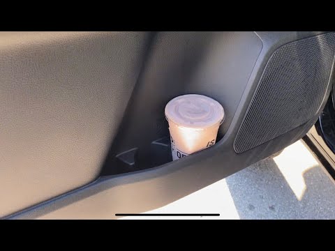 Finally a Door Pocket Cup Holder That is Actually Useful | Tacoma FTW