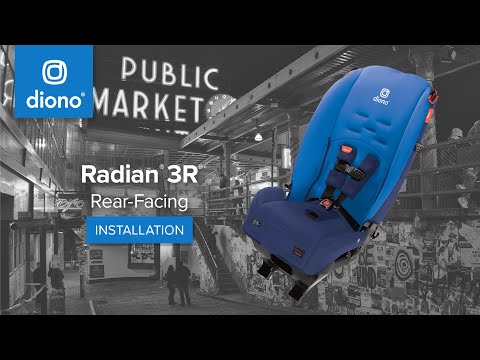 Diono® Radian® 3R® | All-in-One Convertible Car Seat | Rear-Facing Installation | 2018-Present