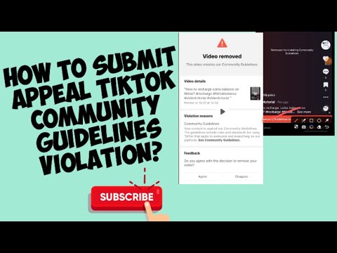 How to submit appeal tiktok community guidelines violation? #guidelinesviolation #tiktoksubmitappeal