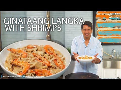 Goma At Home: Ginataang Langka With Shrimps