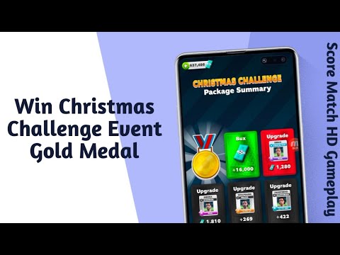 Win Christmas Challenge Event Gold Medal Score Match HD Gameplay