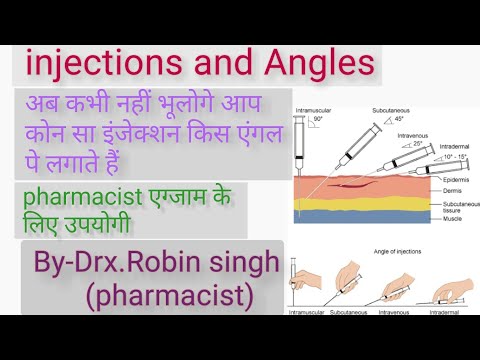 #Injection_with_angles by  Drx Robin Singh (pharmacist)