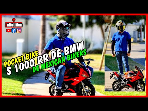 POCKET BIKE BMW S 1000 RR DE MEXICAN BIKERS JULIOTITLAN