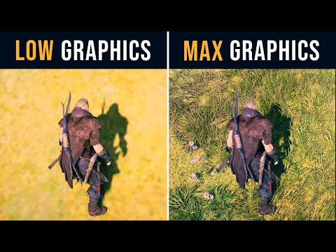 Assassin's Creed Valhalla Low vs. Ultra (Graphics Comparison)