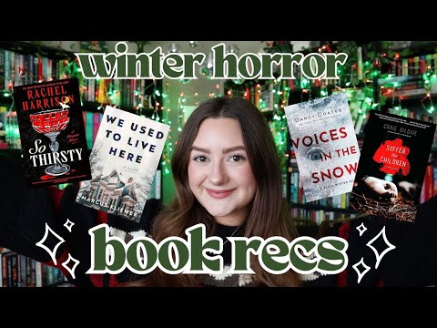 winter horror book recommendations 2024 | snowy isolated horror book recs to read during winter