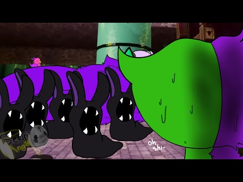 The Naughty Ones Escape Bouncelia's Pouch  - Garten Of BanBan 6 //Merry Christmas🎄 - FUNNY ANIMATION