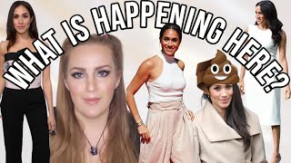 MEGHAN MARKLE'S MOST INFAMOUS OUTFITS #meghanmarkle #fashion #fails Giant Pants, Leather & Bad #hats