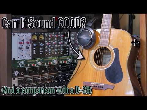 Recording with a $60 Pawn Shop Acoustic // Alvarez AD-70s