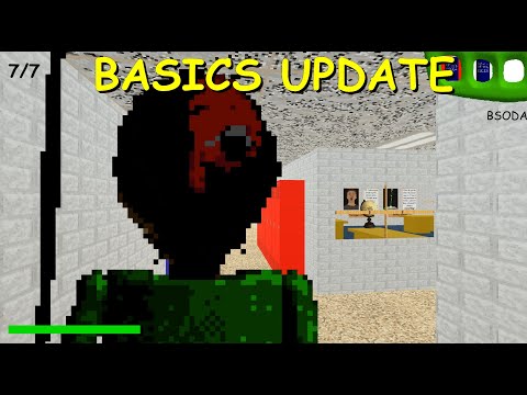 BASICS Update v1.0.7 - Baldi's Basics Mod