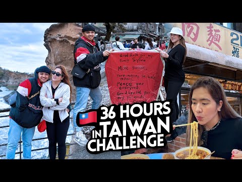 36 HOURS IN TAIWAN CHALLENGE! | Love Angeline Quinto