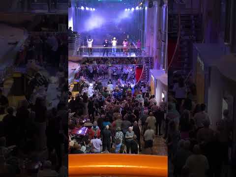 #shorts Royal Caribbean Voyager of the Seas - 70's Party - The Y.M.C.A.