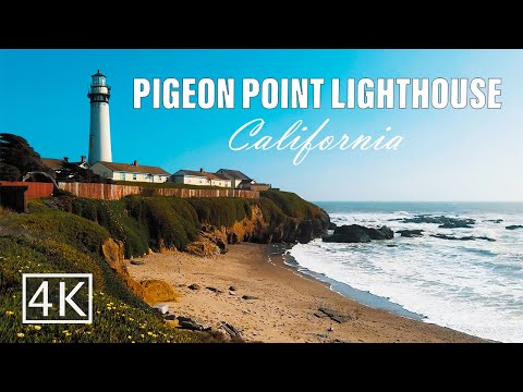 [4K] Pigeon Point Lighthouse - California USA