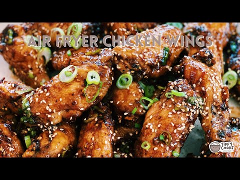 Air Fryer Soy Sauce Chicken Wings (MUST TRY!)