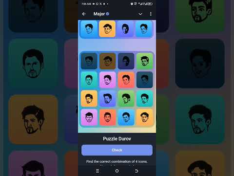 16 October- Major Puzzle Durov Solved Today #major #airdrop #telegram #crypto #earn