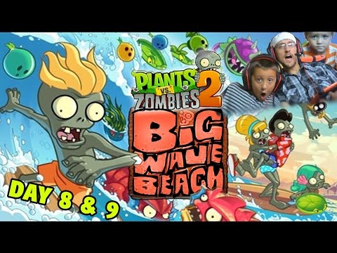 Plant vs Zombies 2 - Big Wave Beach - Strategy Games Revisited!