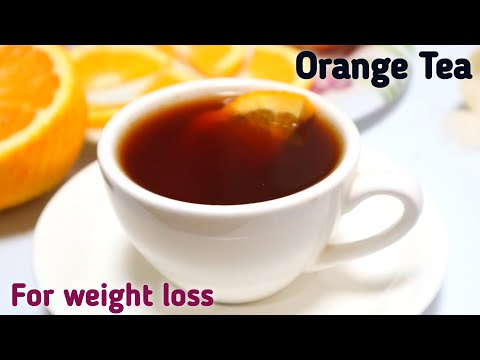 బరువును తగ్గించే మాజికల్ ఆరంజ్ టీ /how to make orange tea /  magical fatburner / detoxtea