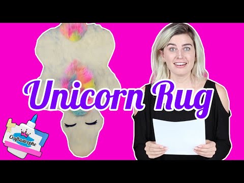 Unicorn Rug | Craftastrophe | HelloGiggles