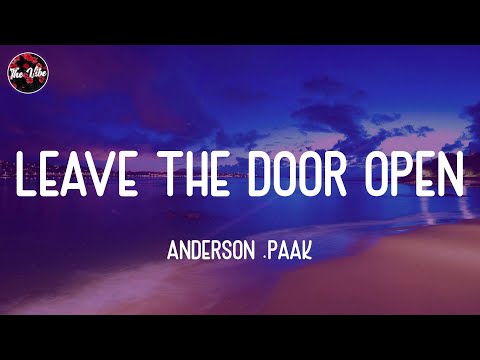 Anderson .Paak - Leave the Door Open (Lyrics)