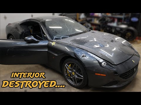 Rebuilding A Flooded 2016 Ferrari California T (Part 2)