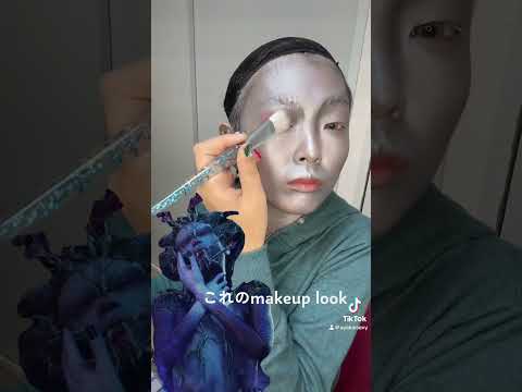 ここにいきたいすぎで自分がもうなるっていうメイク　#anyma #syren #makeup #makeuptutorial