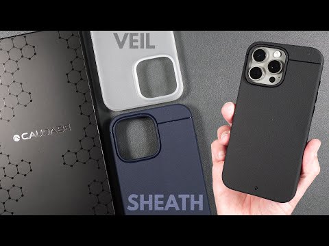 CAUDABE Veil & Sheath Cases for iPhone 16 Pro Max - I'm HOOKED!