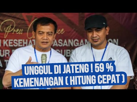 HITUNG CEPAT ! PILGUB JATENG 100 PERSEN SUARA MASUK !