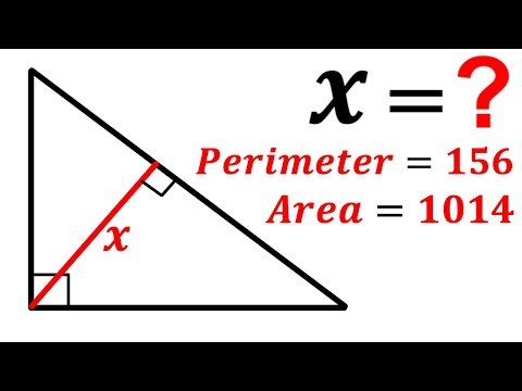 Can you solve for X? | (Triangle) | #math #maths | #geometry