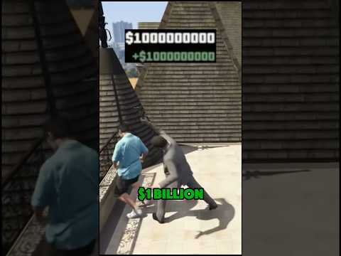 How to get $1 billion in GTA 5 (REAL) #shorts #grandtheftauto #gtav #gaming #videogame #gta