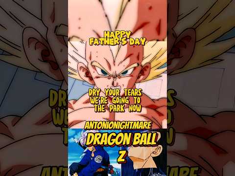 Anime Dragon Ball Z: Happy Father's Day! Vegeta is a True Great Father Figure. Love Him!