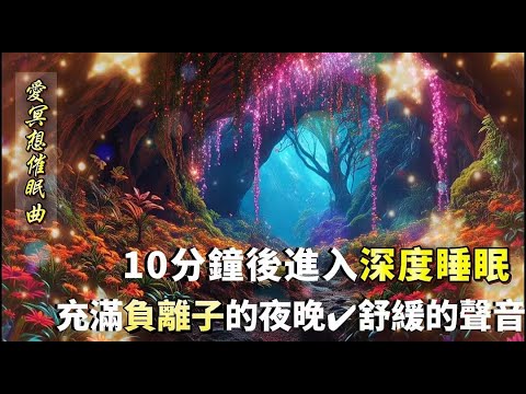 睡在充滿負離子的夜晚🎶快速入睡|吸收森林的負離子|專注清空音樂|内心平靜|森林夜晚沉靜的音樂|自然夜晚舒緩的聲音睡在森林之夜  輕音樂 睡覺 安眠入睡