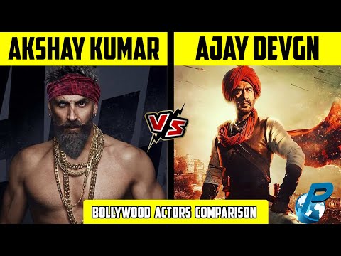 Akshay Kumar VS Ajay Devgn | Bollywood Actors Comparison 2024 | Placify