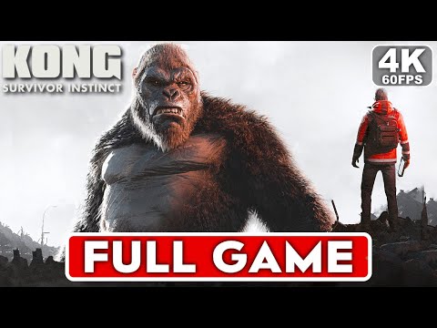 KONG SURVIVOR INSTINCT Gameplay Walkthrough FULL GAME [4K 60FPS PC ULTRA] - No Commentary